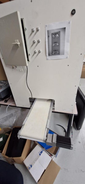 SCARA Robot Arm Control Teaching Rig with Conveyor Belt - Operation Unconfirmed Carousel 1