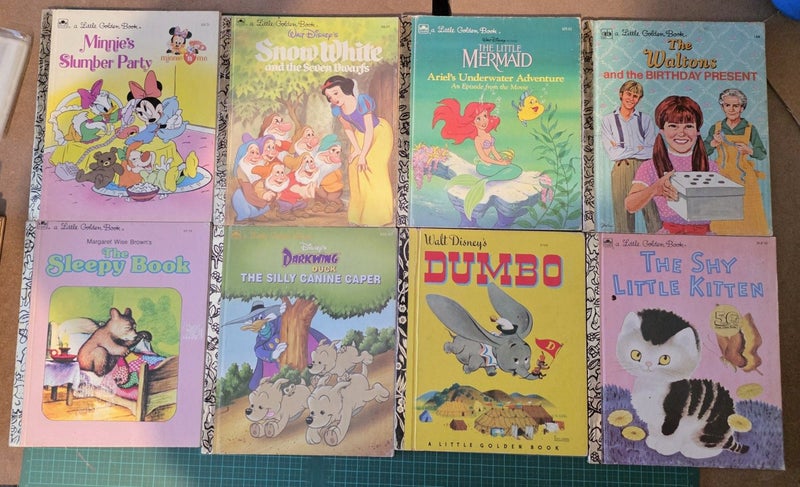 Bulk Lot – 46x Little Golden Books (Vintage Mix: 1960s–1990s)64426623732739112