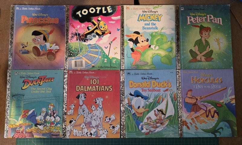 Bulk Lot – 46x Little Golden Books (Vintage Mix: 1960s–1990s)64426623732739113