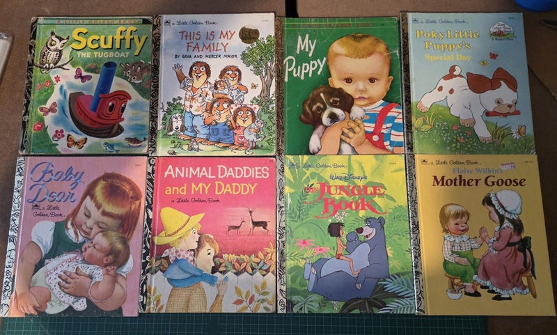Bulk Lot – 46x Little Golden Books (Vintage Mix: 1960s–1990s)64426623732739114