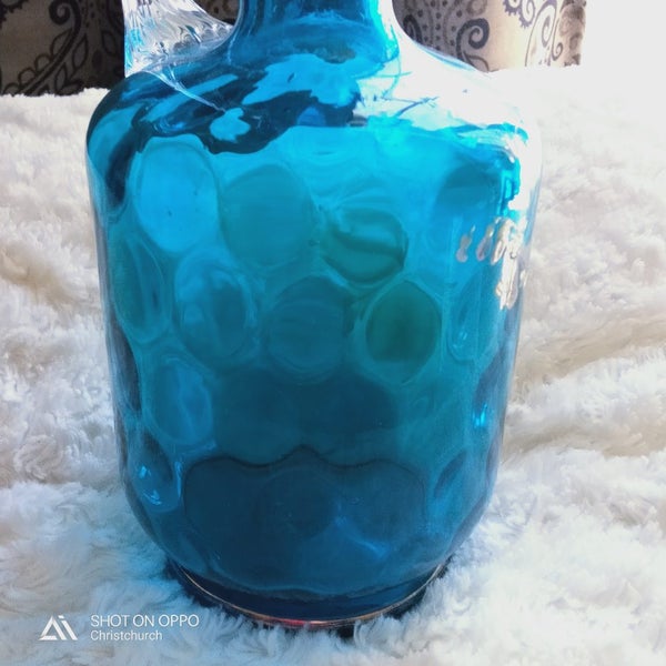 Beautiful, Hand-painted and Hand-blown Glass Decorative Jug Carousel 13