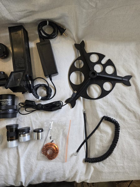 Celestron 8SE SCT telescope with many extras: Carousel 6