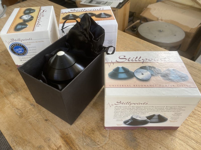 Stillpoints Large isolation cone with Riser *(was $160ea) Carousel 1