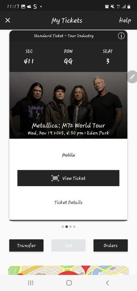 Metallica (+Evanescence) Tickets - x264451317122179110