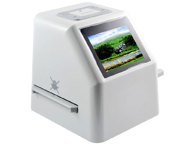 High Resolution 22 Mega Pixel Portable Slide and Negative Scanner 2.36" screen Carousel 1