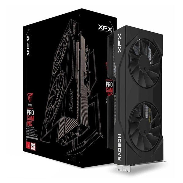 XFX Swift AMD Radeon RX 9060 Gaming Edition with 8GB GDDR6 HDMI 2xDP, AMD RDN... Carousel 1