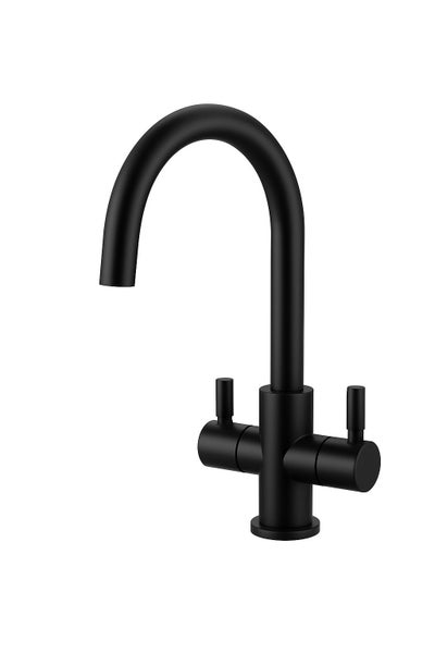Spring Kitchen Boiler With Twin Tap Combo (Matt Black) Carousel 2