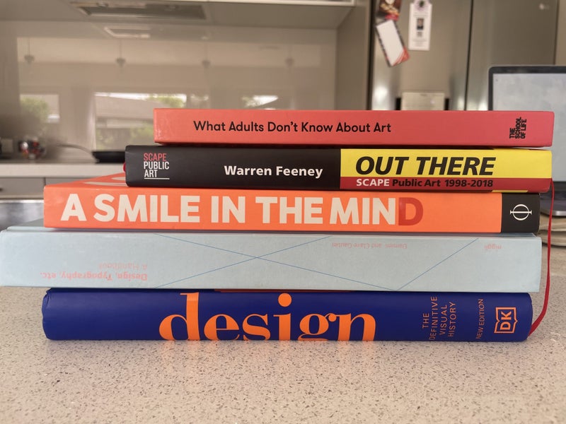 Set of Graphic Design and Art Books Carousel 1