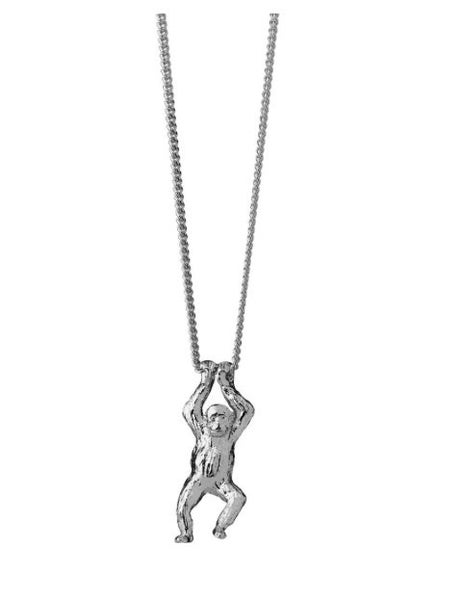 Karen Walker ORANGUTAN NECKLACE SILVER Carousel 2
