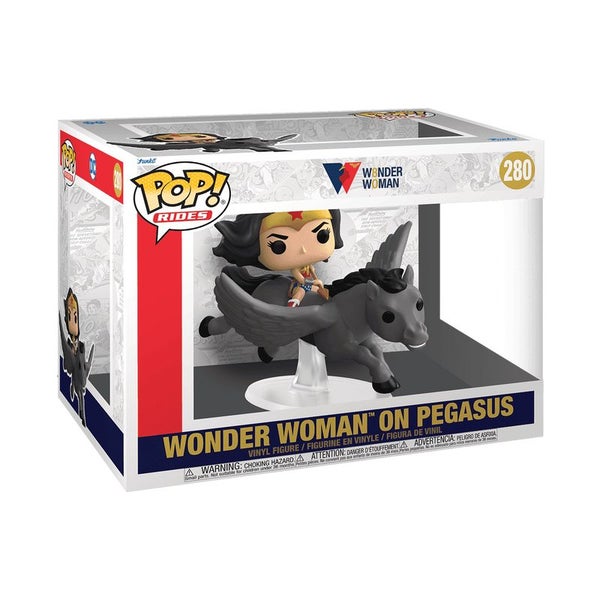 Funko Pop! Ride Wonder Woman 80th - WW on Pegasus Carousel 2