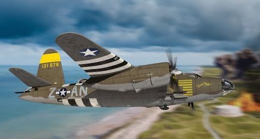 Corgi AA29501 z1/72 Martin B-26B Marauder Carousel 2