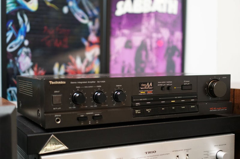 Technics SU-V45A Vintage Japanese Class AA Stereo Amplifier - Serviced! Carousel 1