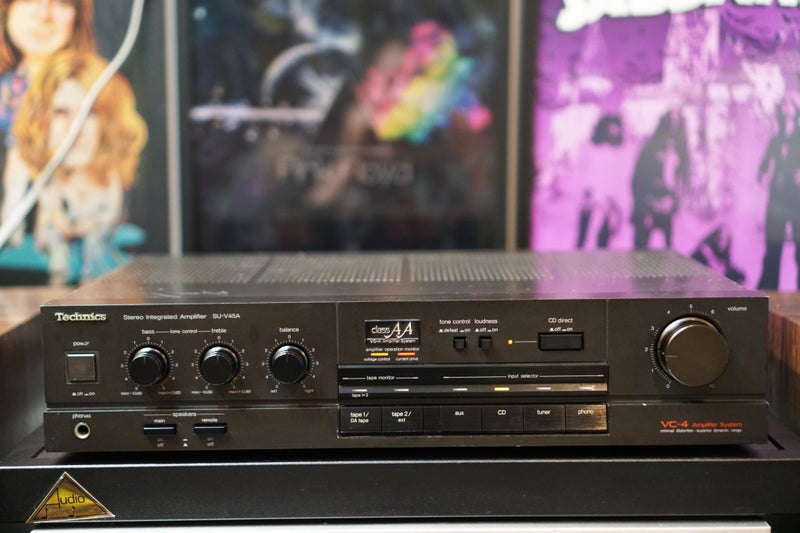 Technics SU-V45A Vintage Japanese Class AA Stereo Amplifier - Serviced! Carousel 2