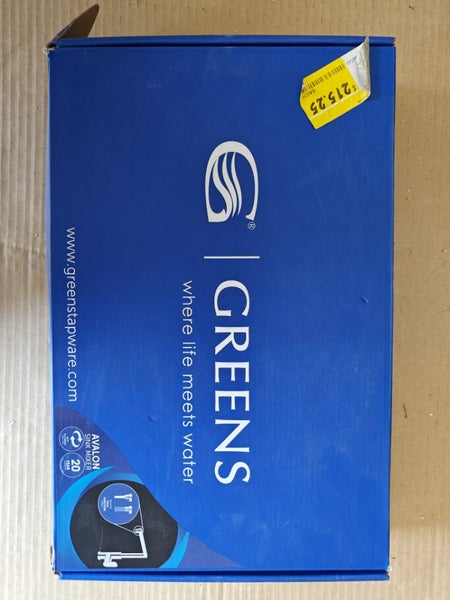 Greens Avalon Matte Black Sink Mixer – Brand New in Box Carousel 3