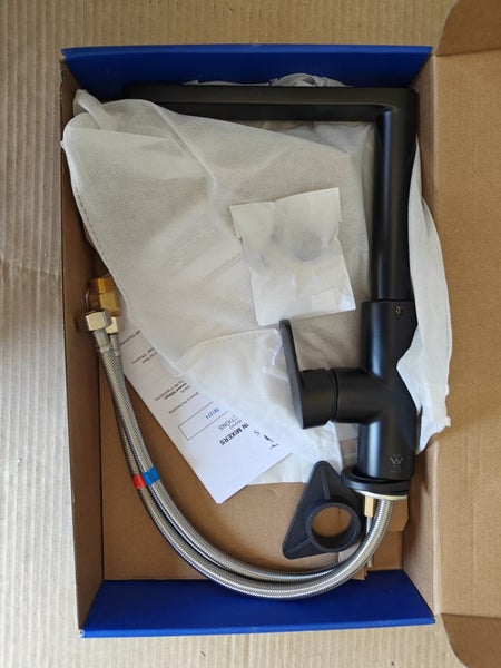 Greens Avalon Matte Black Sink Mixer – Brand New in Box Carousel 1