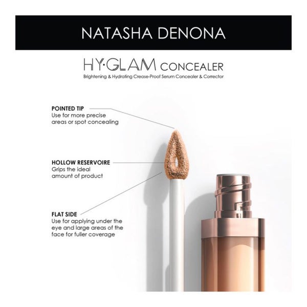 * NATASHA DENONA NEW HY-GLAM CONCEALER (Y4) R$61.00 * Carousel 9