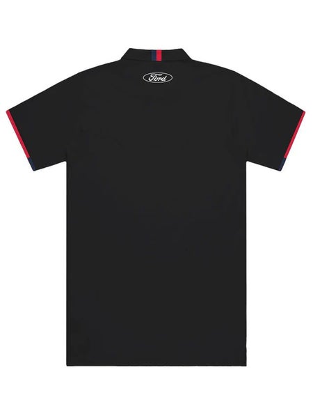 Ford Unisex Black Polo Shirt Carousel 2