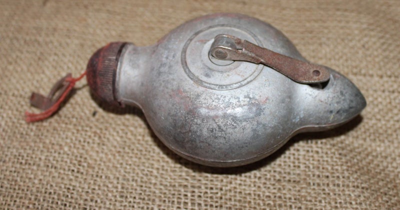 Old School Plumb Bob Chalk Line (BA98) Carousel 1