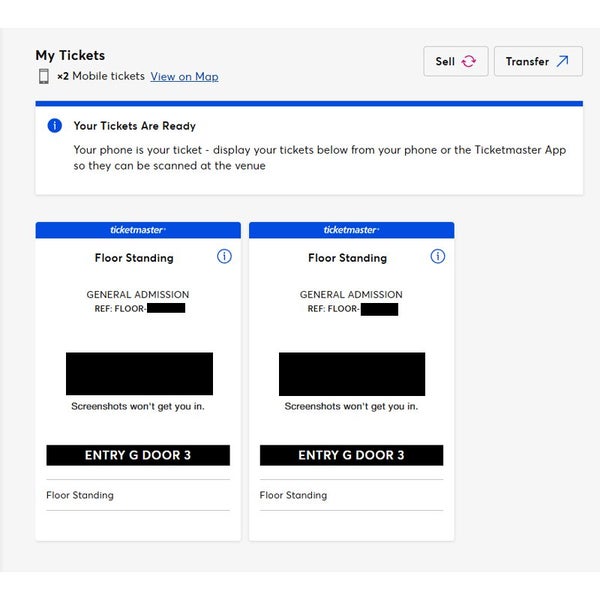 Tool GA Standing Ticket - Sat 22nd64428892824193111