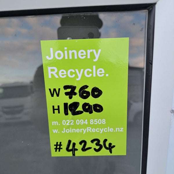 Aluminium Window White 760 W x 1290 H [#4234 SF] Carousel 2