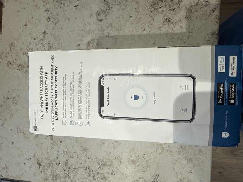 Eufy digital lock with fingerprint scanner64429068235778112