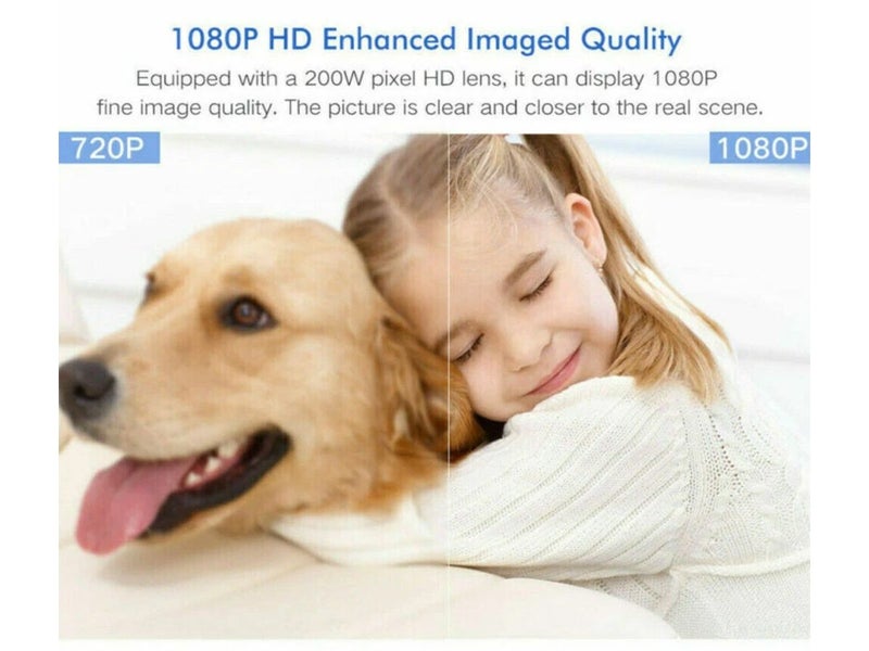 Smart Wireless Security Camera 1080P (Over Stocked) Carousel 2