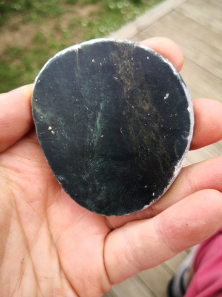 $1 reserve Greenstone Pounamu carving slab quality piece Carousel 2