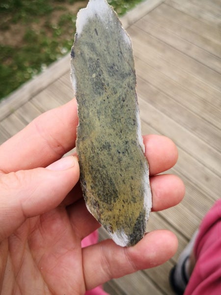 $1 reserve Greenstone Pounamu carving slab Carousel 1