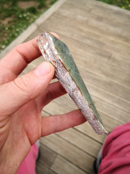 $1 reserve Greenstone Pounamu carving slab Carousel 6