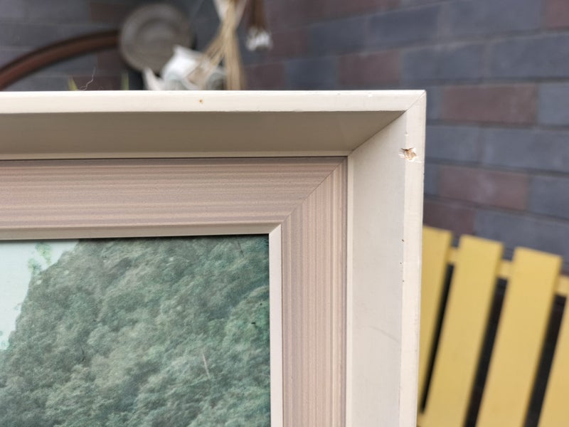 Vintage NZ Whites Aviation Hand Coloured Photo - Milford Sound Carousel 9