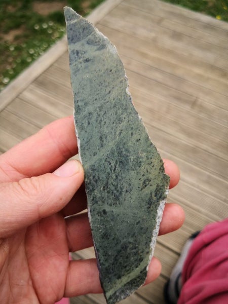 $1 reserve Greenstone Pounamu carving slab Carousel 1