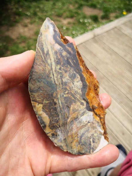 $1 reserve Greenstone Pounamu carving slab Carousel 1