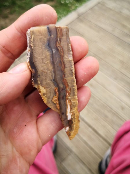 Agate carving slab $1 reserve Carousel 2