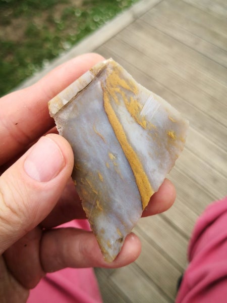 Agate carving slab $1 reserve Carousel 1