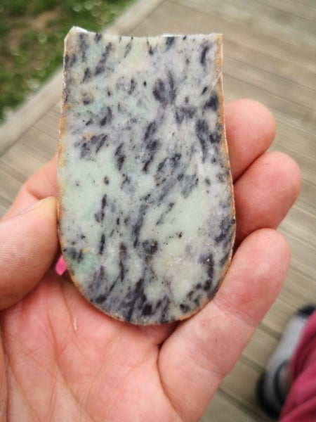 Fuchsite in marble carving slab $1 reserve Carousel 2