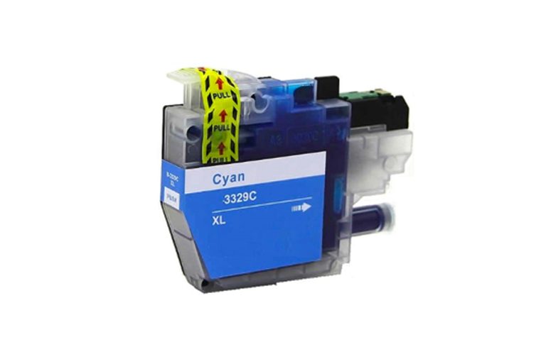 PREMIUM COMPATIBLE BROTHER LC3329XL CYAN INK Carousel 1