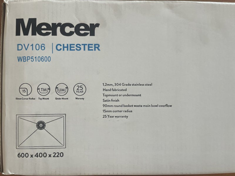 Mercer Stainless Steel Kitchen Sink Carousel 2