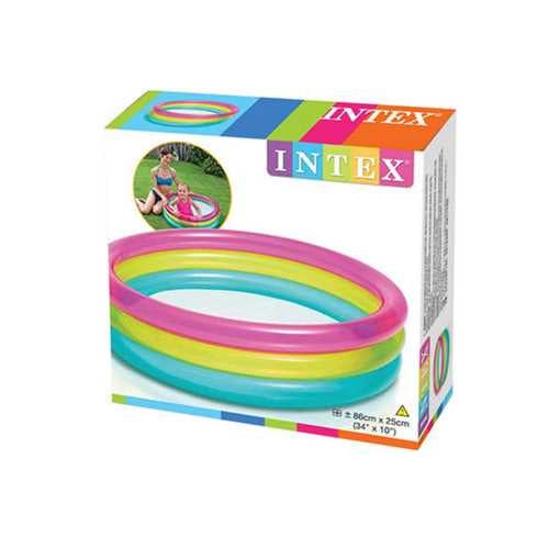 Intex Baby Pool, Rainbow 86x25cm Carousel 1
