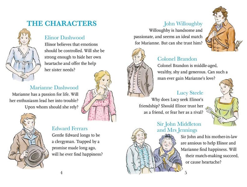 Sense and Sensibility Age range 8 to 12 Carousel 2