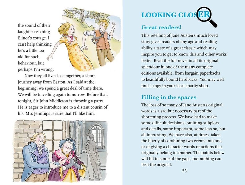 Sense and Sensibility Age range 8 to 12 Carousel 4