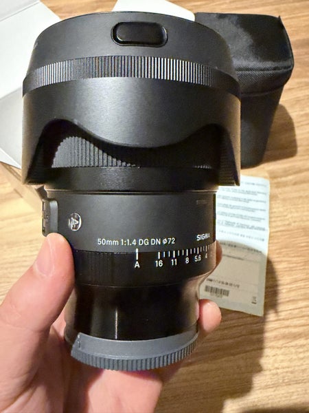 Pristine condition Sigma 50mm f/1.4 DG DN Art (Sony FE mount)64431027067266111