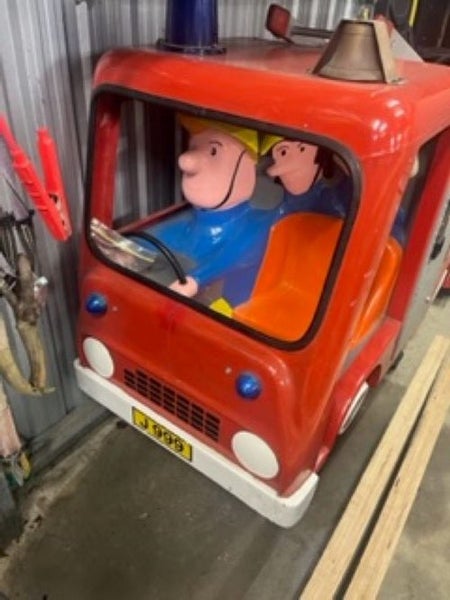 Fireman Sam Coin Operated Kids Ride TK Bedford Carousel 2