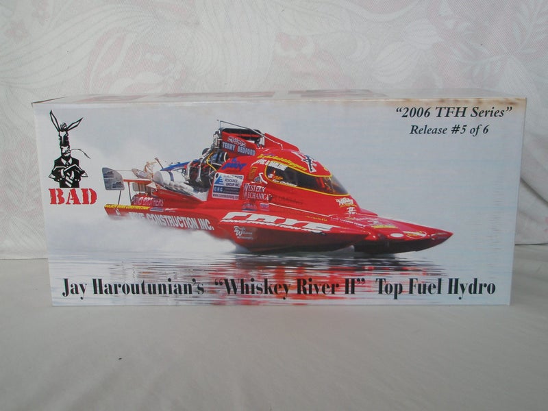 Bad Ass Die Cast Drag Boats & Trailers64431677295746112