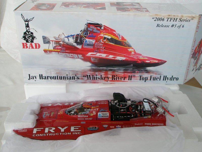 Bad Ass Die Cast Drag Boats & Trailers64431677295746113