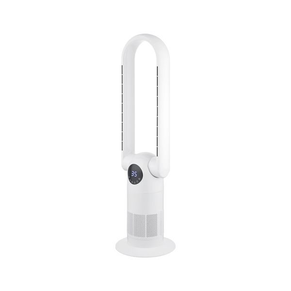 Cool And Hot Air Purification Bladeless Fan Rotation Carousel 6