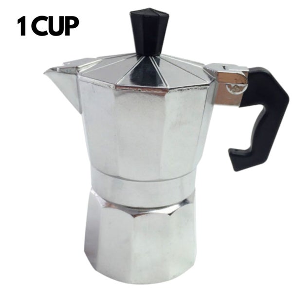 1 Cup Coffee Percolator Moka Espresso Stove Top Maker Perculator Aluminium Carousel 2