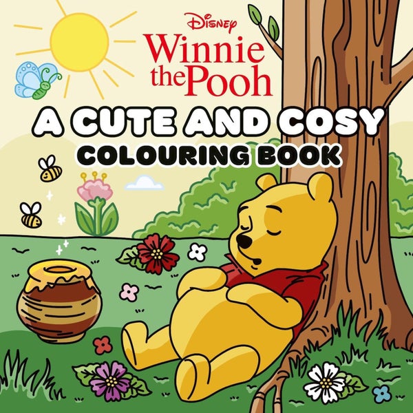 Disney Winnie the Pooh: A Cute and Cosy Colouring Book by Walt Disney - Paperbac Carousel 1