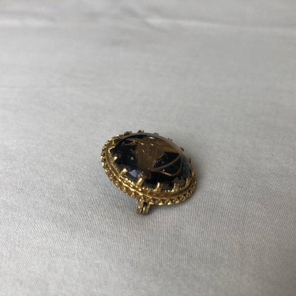 Vintage Horse Old Cameo Brooch Carousel 2