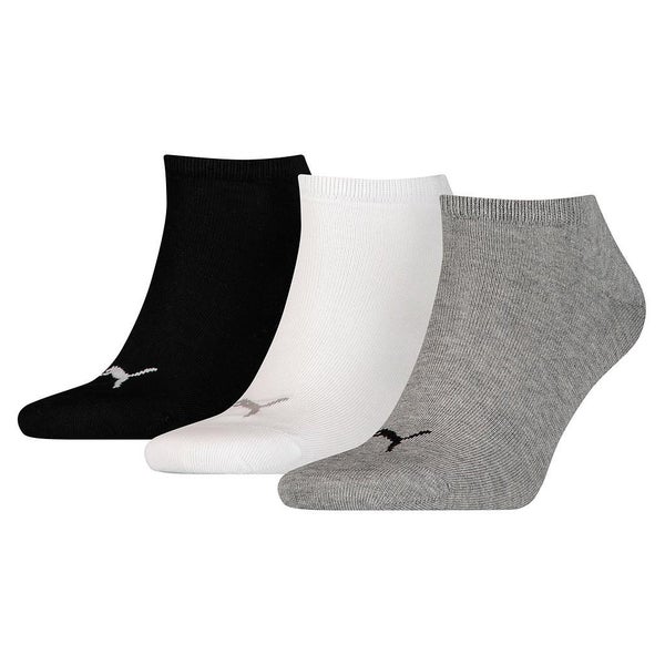 Puma Unisex Adult Invisible Socks (Pack of 3) Carousel 1