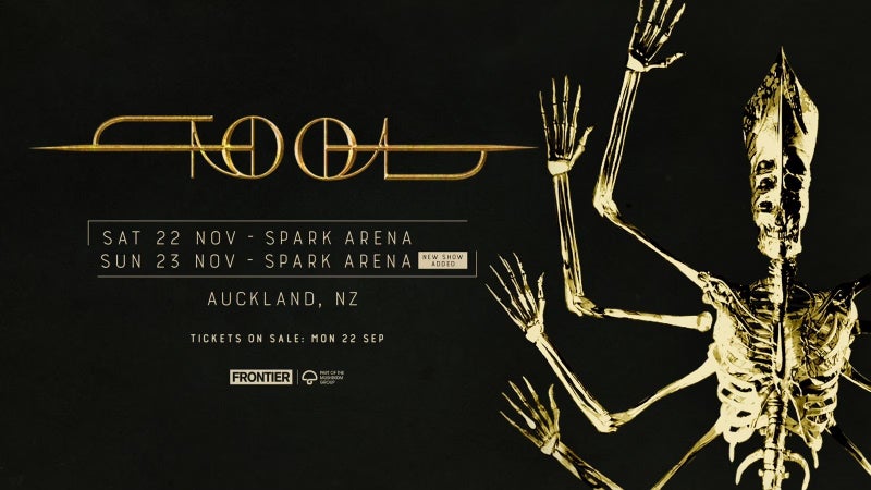 Tool Ticket - Auckland - Sunday 23rd November64437455432707110